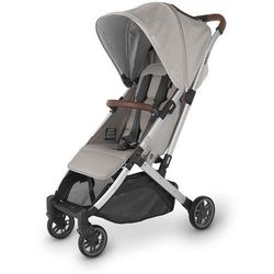 UPPAbaby MINU V2 Compact Stroller - Stella (Grey Melange / Silver / Chestnut Leather)