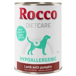 24x400g Hypoallergenic Lamb Rocco Diet Care Wet Dog Food