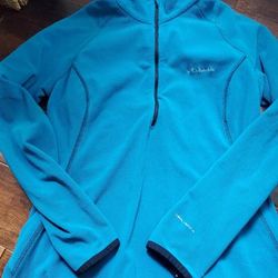 Columbia Tops | Columbia Omni-Wick 1/4 Zip Up Size Medium Women's | Color: Blue | Size: M