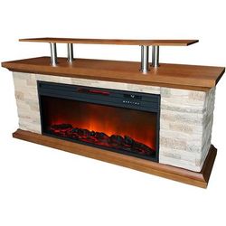 60 Inch Media Fireplace - LifeSmart ZCFP1032US