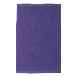 Q-Tees Q00T18 Budget Rally Towel in Purple | Cotton Terry Velour T18