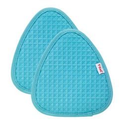 Waffle Silicone Pot Holders, Set Of 2 Pot Holder by T-fal in Breeze