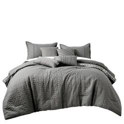 Zuriel 7PC COMFORTER SET (Queen) - Elight Home J22263V Q