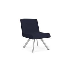 Willow 400 lb. Cap. Armless Guest Chair in Standard Fabric/Vinyl