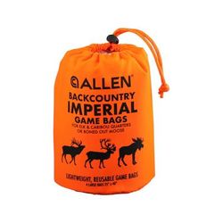 Allen BackCountry Imperial Elk Game Bag Set Orange Polyester 4 Bags 6590 6590