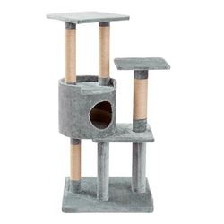 Braeburn Cat Tree, 50.5" H, 35 LBS, Grey