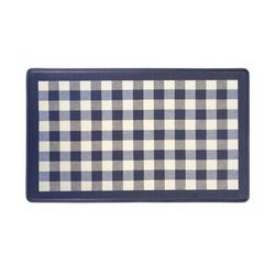 Anti Fatigue Mat Buffalo Check by Achim Home Décor in Navy (Size 18 X 30)