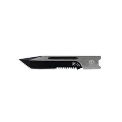 Templar Knife Gen II Carbon Fiber Dip OTF Automatic Folding Knife 3.5in 440C Steel Tanto Serrated Black Finish Carbon Fiber Dip Handle L-CF-53-1