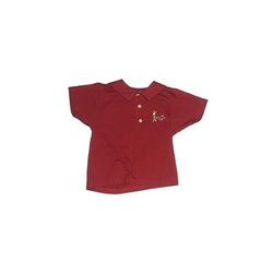 Baby Mini Par Catimini Short Sleeve Polo Shirt: Red Tops - Size 12 Month