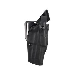 Safariland 6360 ALS/SLS Mid-Ride Level III Retention Duty Holster w/ Plain & Tactical Finish Beretta 92 Right Hand STX Tactical Black 6360-73-131