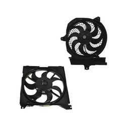 2001-2002 Hyundai Santa Fe Radiator Fan and Condenser Fan Kit - DIY Solutions