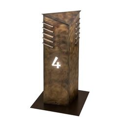 "36" High Aploks Personalized Bollard - Meyda Lighting 191701"