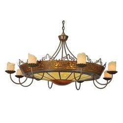 "47"W Stanley 8 Arm Chandelier - Meyda Lighting 99367"