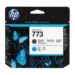 HP 773 Matte Black/Cyan DesignJet Printhead C1Q20A