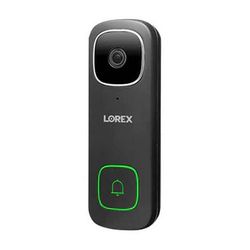 Lorex B451AJDB-E 2K QHD Wi-Fi Video Wired Doorbell (Black) B451AJDB-E