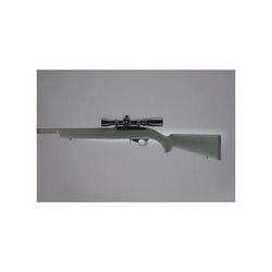 Hogue Ruger 10/22 .920in Diameter Barrel Rubber OverMolded Stock OD Green 22210