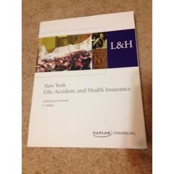 New York Life Accident And Health Insurance License Exam Manual Nd Edition Dearborn