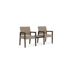 Brooklyn 2-Seater w/Center Table in Standard Fabric/Vinyl