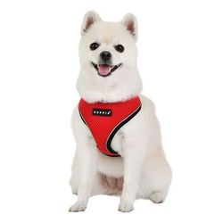 Red Over-The-Head Soft Dog Harness Pro, Large