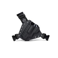 GunfightersINC Kenai Chest Holster S&W Shield 9/40 Black/Black Black Harness Left Hand KN-SHLD-010112