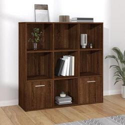 vidaXL Libreria Rovere Marrone 98x30x98 cm