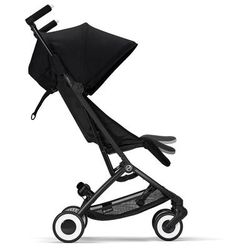 Cybex Libelle 2 Compact Stroller + Aton 2 SensorSafe Travel System Bundle - Beach Blue / Lavastone B