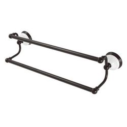 Kingston Brass BA11318ORB Vintage 18-Inch Dual Towel Bar, Oil Rubbed Bronze - Kingston Brass BA11318ORB