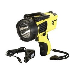 Streamlight Waypoint Pistol Grip Spotlight C Alkaline Battery/12V DC Power Cord 550 Lumens Yellow Box Pack 44900