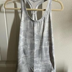 Lululemon Athletica Tops | Lululemon Cool Racerback Top | Color: White | Size: 8