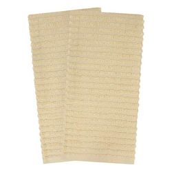 Royale 2Pk Solid Kitchen Towel by RITZ in Latte