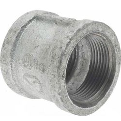 1 in. x 1 in. Galvanized Coupling - American Imaginations AI-35743