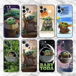 Coque en silicone Star VANBaby Yoda Coque de téléphone pour Apple iPhone 14 11 13 Pro Max 12