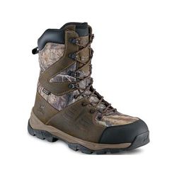 Irish Setter Terrain 10" Insulated Hunting Boots Leather/Synthetic Men's, Mossy Oak Country DNA SKU - 797414