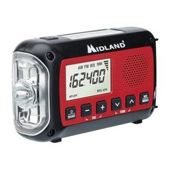 Midland E+Ready ER40 Emergency Crank Weather Alert Radio ER40