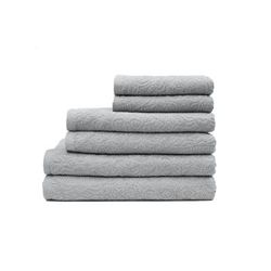 Portofino 6-Pc. Towel Set by ESPALMA in Platinum