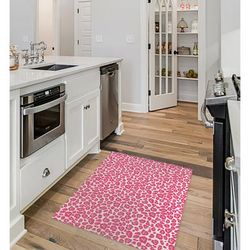 CHEETAH CANDY Kitchen Mat By Kavka Designs