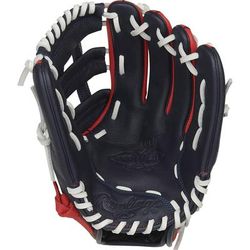 Rawlings Select Pro Lite 11.5" Ronald Acuna Jr. Youth Baseball Glove - Right Hand Throw Black/Red