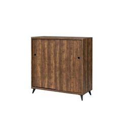 Shoe Cabinet by Acme in Oak
