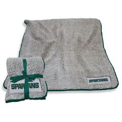 Mi State Frosty Fleece Home Textiles by NCAA in Multi