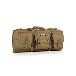 Savior Equipment American Classic Double Rifle Case Dark FDE 23.5in L x 12in H RB-2412DG-V1-TN