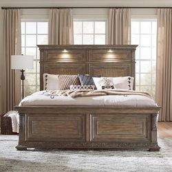 King Panel Bed - Liberty Furniture 502-BR-KPB