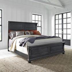 King Panel Bed - Liberty Furniture 879-BR-KPB