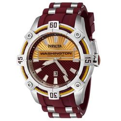 Invicta NFL Washington Football Team Men's Watch - 52mm Steel Dark Red (ZG-42069)