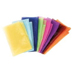 Lot de tissu organza "arc-en-ciel"