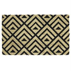 Tri Decco Doormat Floor Coverings by DII in Black