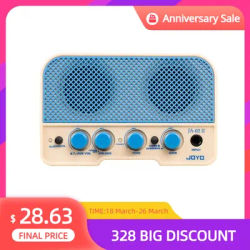 JOYO JA-02 II Mini amplificateur de guitare haut-parleur Portable 5W Bluetooth haut-parleur de guitare acoustique avec canal propre et Overdrive