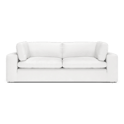 Bloom 3 Seater Sofa White