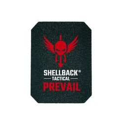 Shellback Tactical Prevail Series Stand Alone Level III Hard Armor Side Plate 6x8 in Black SBT-AR1000RP-6-8-BK