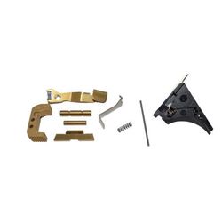 Centennial Defense Systems Glock 43x48 Lower Parts Kit Strippled 5lb Mag Catch Spring 25percent Power Trigger Spring TiN LPK-EXT-MOD343