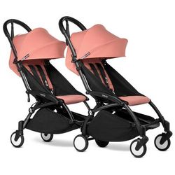 Babyzen YOYO Connect Double Stroller 6+ / 6+ Bundle - Black / Ginger